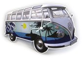 Brisa Horloge murale Volkswagen T1 bus Bulli - Couleur - Bleu Surf