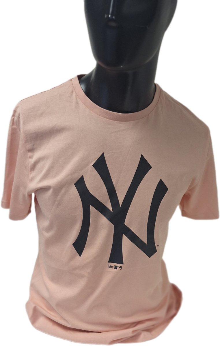 NEW ERA-HONKBAL-TSHIRT- YANKEES Roze