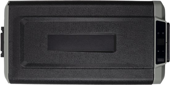 Steamy-E Dual Zone Roller Elektrische Compressor Koelbox Op Wielen - 32 liter - 12V en 230V - voor auto en camping - Grijs van Steamy — afbeelding 5
