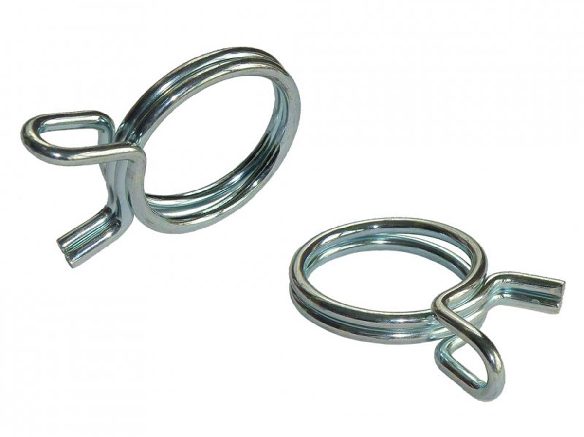 Slangklem uit draad zonder schroef verzinkt 10 mm 6 stuks Deltafix