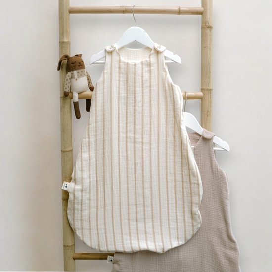 Cocoeko – Baby Slaapzak – 0-6m (70 cm) – Zomer (TOG 1.0) – Ecru