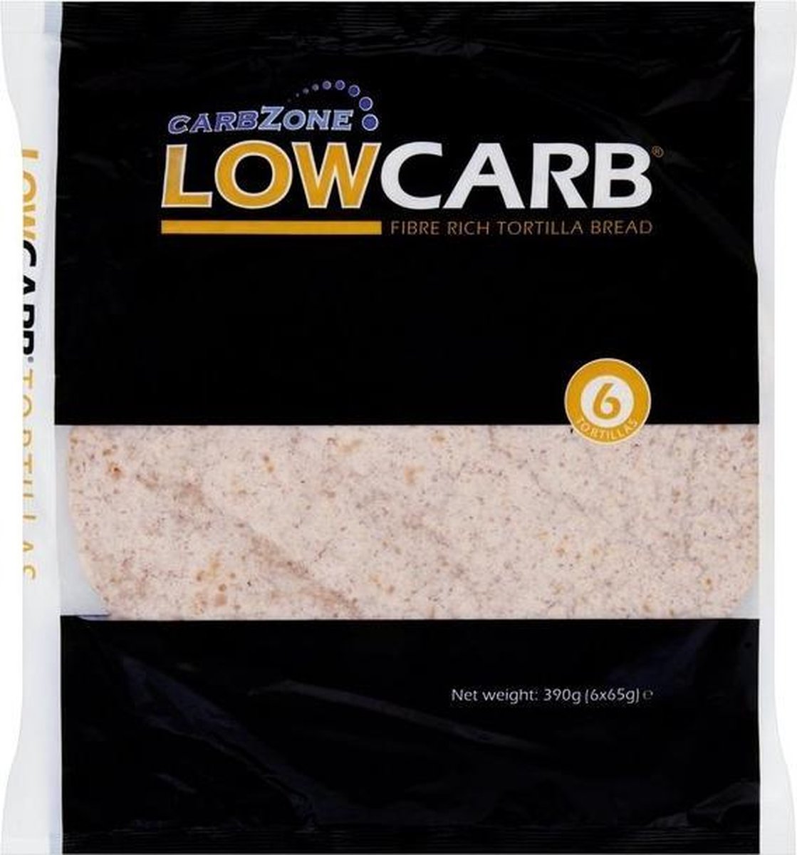 Carbzone Low Carb Tortillas Large