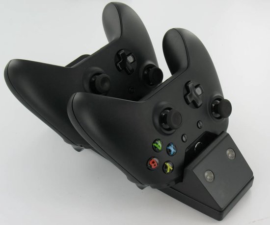 NEWDERY Oplaadstation Voor Xbox – 2x 5280 MWh Batterijen + 4 Doppen, Voor Series X|S En One