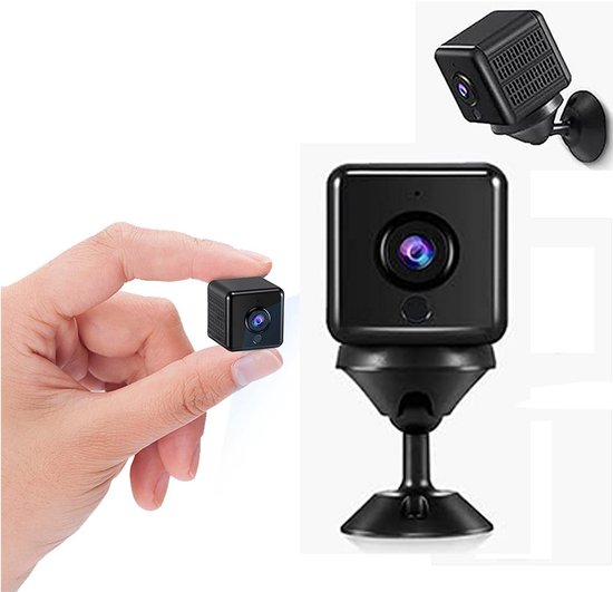 CRLYN® Verborgen Camera - Spy Camera - Spionage - Zwart