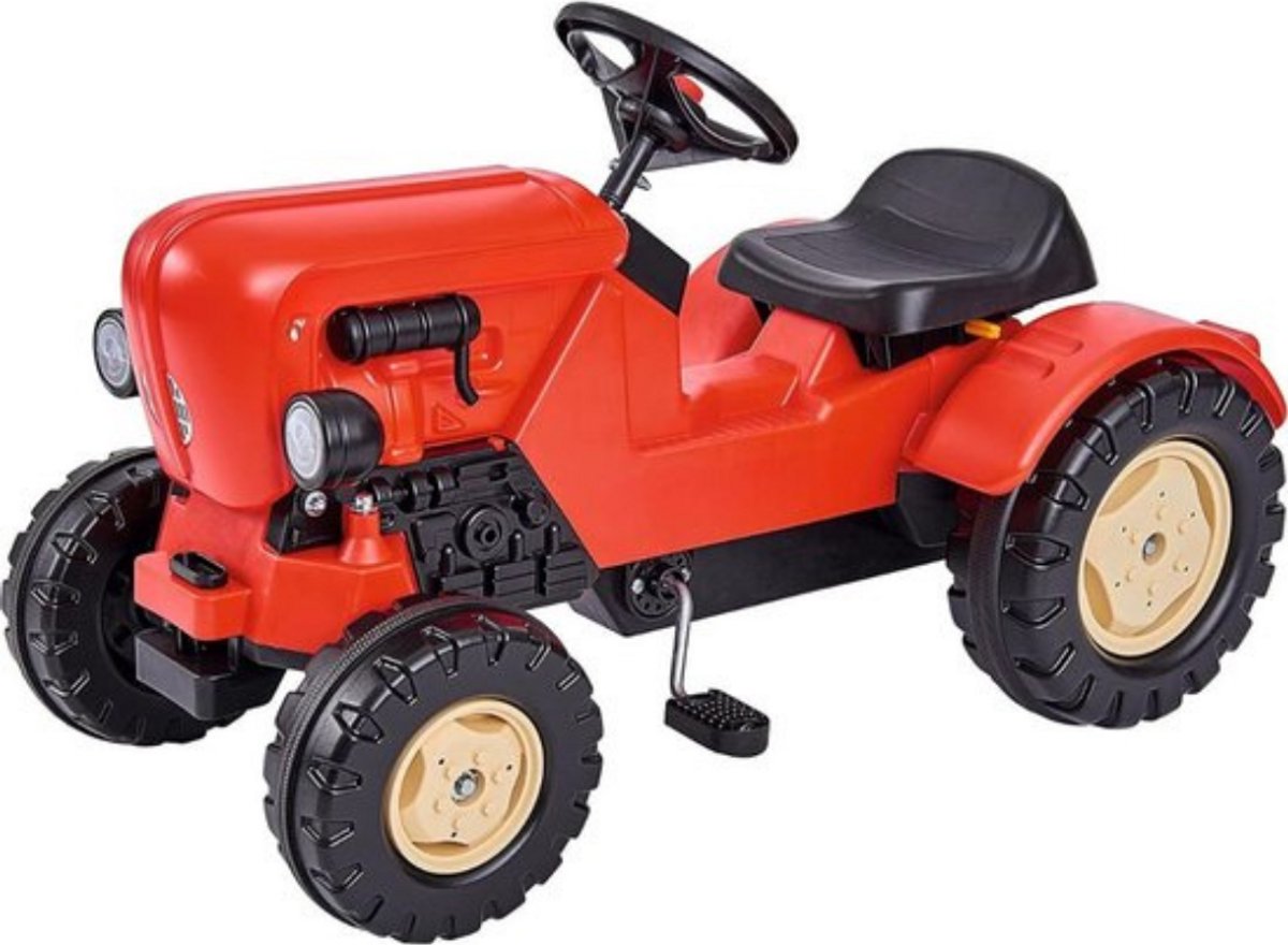 Thuys – Looptractor – Loopauto – Jongen & Meisje – Loopwagen – Stijlvol Design – Safe – Rood
