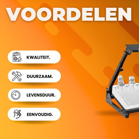 Racing Simulator Deluxe - Playseat- Racestoel - Next level racing - Race wheel Stuur - Voor Thrustmaster T150 - Stuurstandaard - PS4 Compatibel van Merkloos — afbeelding 3