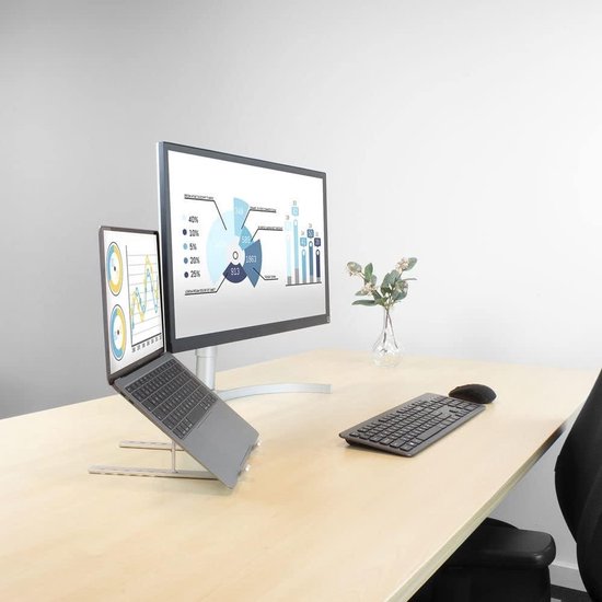ACT Laptopstandaard opvouwbaar | tot 15.6 | Ergonomisch | Antislip