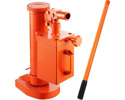 Hydraulische Krik, 10000kg - Hefvermogen - Verstelbare Hoogte 2,5-23,1 Cm - 360° Draaibare Klauw, Industrieel Gebruik