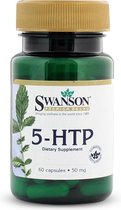 Aminozuren - 5-HTP 50mg - Vegan - 60 Capsules - Swanson -