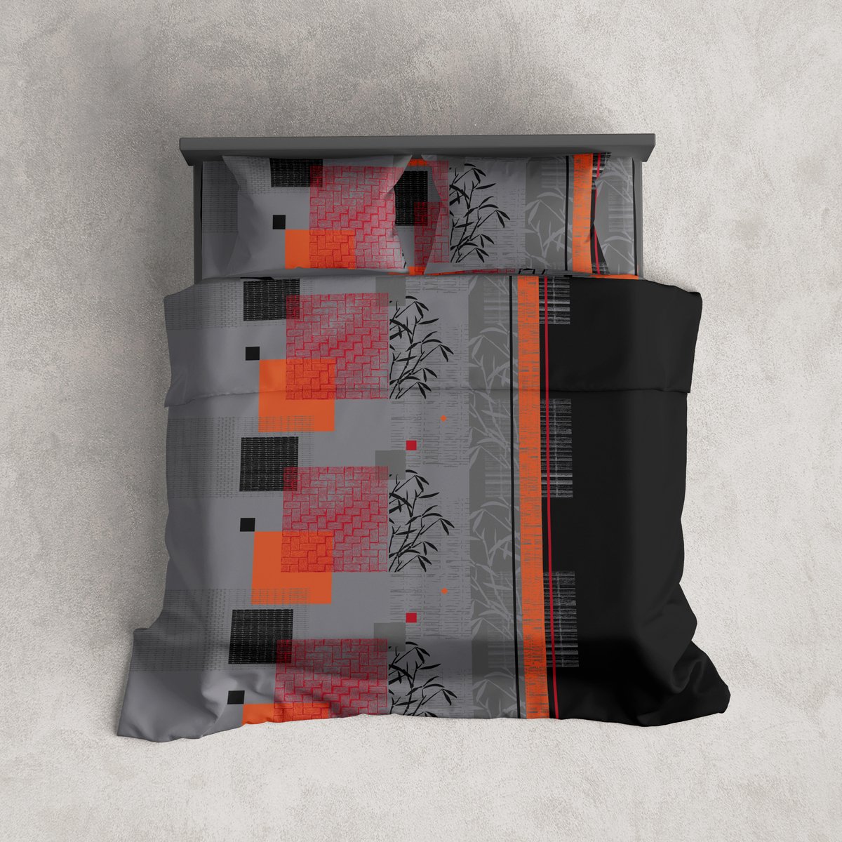 bedlin Lakenset 100% Katoen Premium - Plat bovenlaken met onderlaken - Urbano Multicolor