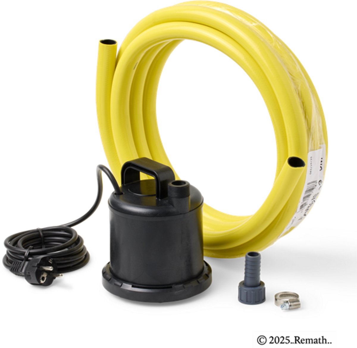 Sicce Ultra Zero SET (5m slang 3/4" - slangtule - slangklem) - vlakzuiger - kelderpomp - vlakzuigpomp - Plug&Play set