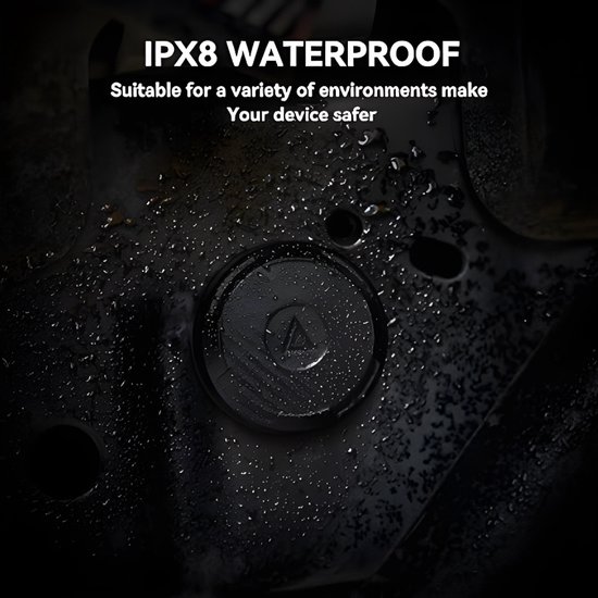 Support AirTag - Set de 4 - Étui AirTag dissimulé - Traceur antivol pour vélo, moto, scooter, voiture et bagages - Étanchéité IPX8 - Antichoc - Avec colle super 3M - Fixation solide - Résistant aux intempéries - Design discret