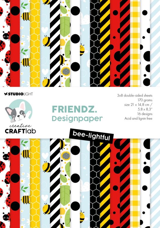 Paperpad Bee-lightfull – Friendz nr. 317