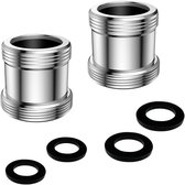 Kraanadapter M18.5 - M22 (compatibel met IKEA, Neoperl TJ