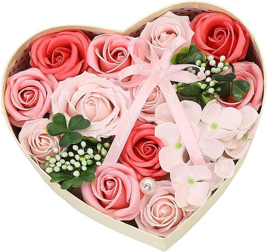 Video's over Wat is Valentijnsdag Cadeauset Hartvormige Doos Rozenzeep Bloem Kunstbloemen Cadeau Rozenbloem Cadeaubox voor Vriendin Video's over Wat is Valentijnsdag Cadeauset Hartvormige Doos Rozenzeep Bloem Kunstbloemen Cadeau Rozenbloem Cadeaubox voor Vriendin