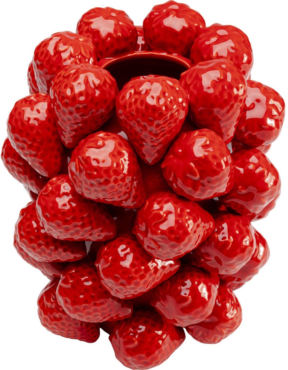 Kare Design Vaas aardbeien rood 24cm Kare Design