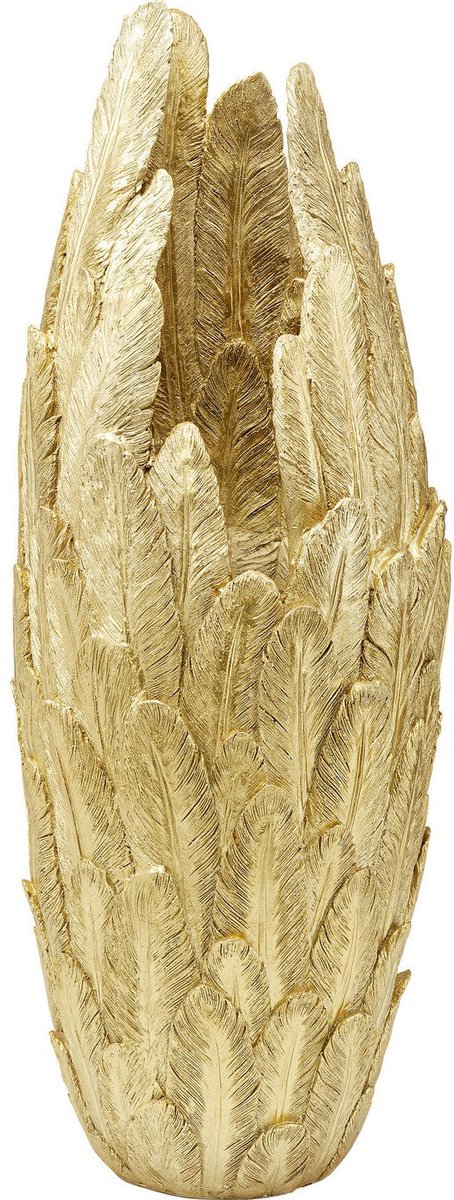 Kare Vaas Feathers Gold 80