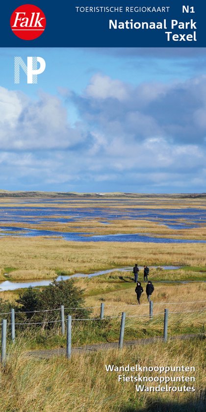 Falk wandelkaart N1 - Falk Regiokaart Texel