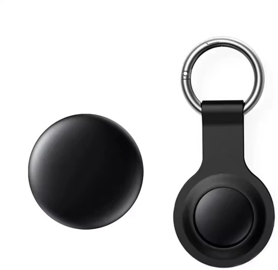 Smart Finder - Bluetooth gps Tracker met sleutelhanger - sleutelzoeker- kofferzoeker- huisdier zoeker- keyfinder - suitcase tracker- animal tracker- smart airtag- gps- geschikt voor apple + samsung-bluetooth- zwart