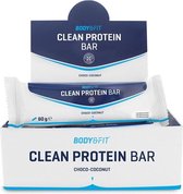 Body & Fit Clean Protein Bars - Proteïne Repen / Eiwitrepen - Chocolade & Kokosnoot - 12 stuks