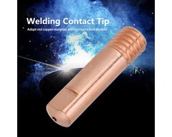 40 Pieces Copper Contact Tip for Binzel 15AK MIG/MAG Welding Torch Consumables 0.8/1mm