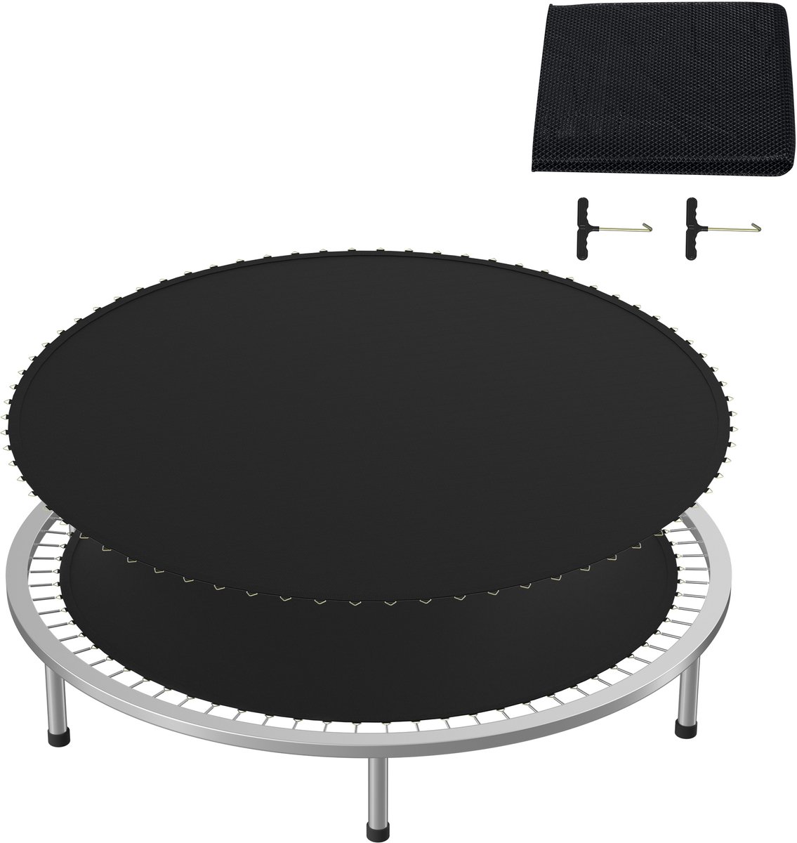 Ø362, Trampoline springmat, 8 lagen, uv-bestendig, 14-14,5 cm, veer tot 100 kg, trampoline-accessoires, reserveonderdeel voor buiten, voor trampoline