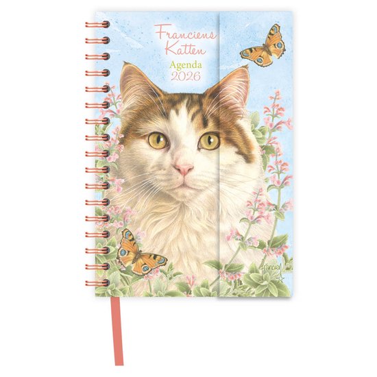 Journal spirale Franciens Chats (luxe) 2026 Nacho