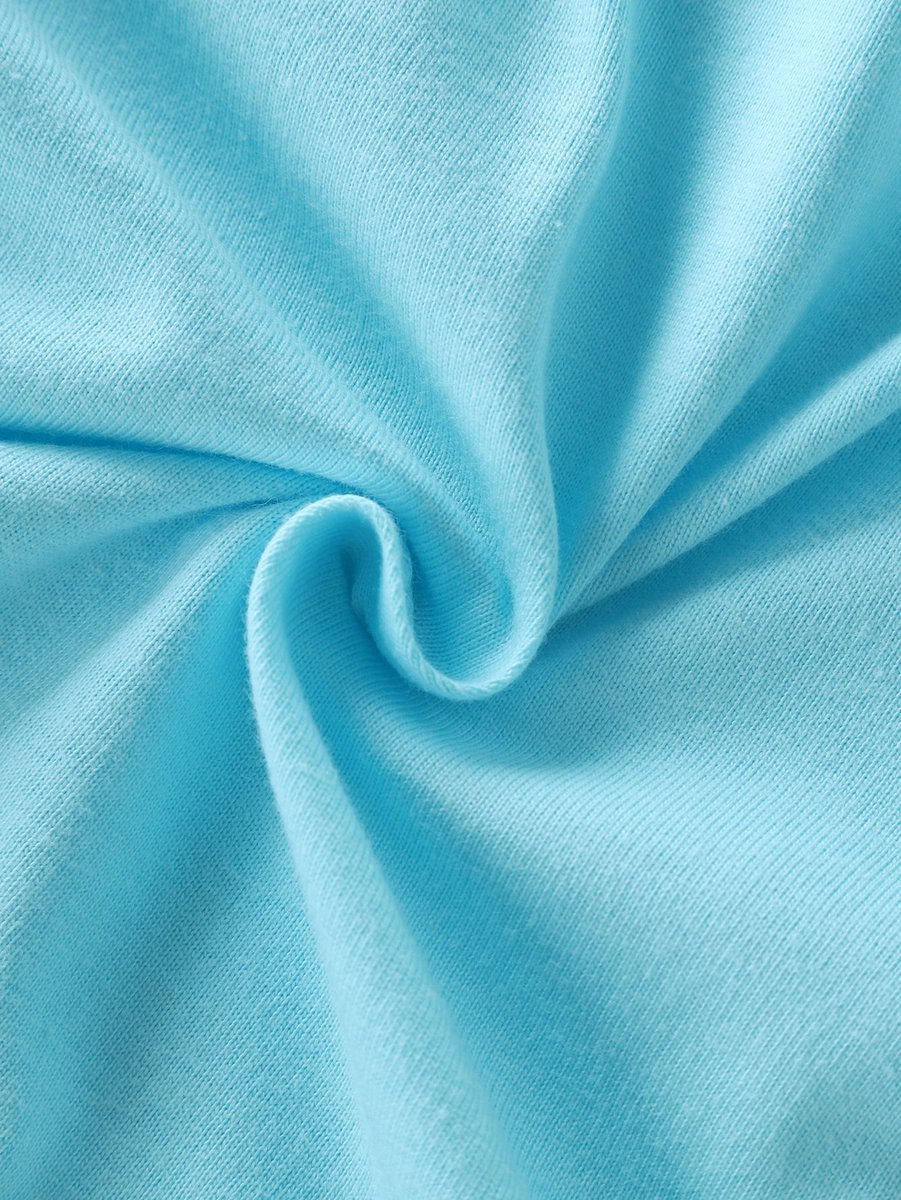 Joya Kids® Blauwe Verkleedjurk Meisjes | Lichtblauw Jurkje met Lange Mouwen & Tule Rok | Comfortabele Prinsessenjurk voor Kinderen | T-shirt Stof | Prinsessenjurk meisje | | — afbeelding 12