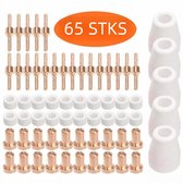 20 Stuks MIG Laspunten 0,9 Mm Koper – M6 Draad Met Anti-Spetter Coating Voor Lincoln & Binzel Toortsen