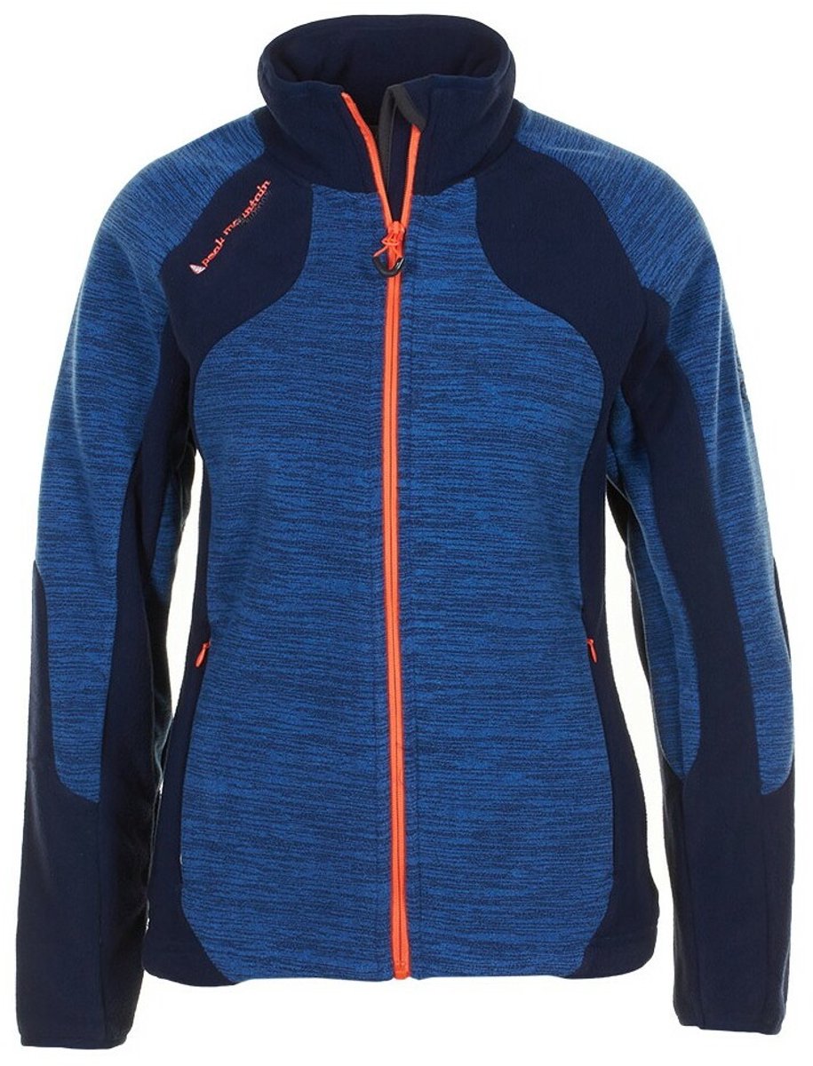 Dames fleecejack Peak Mountain Acut Blauw