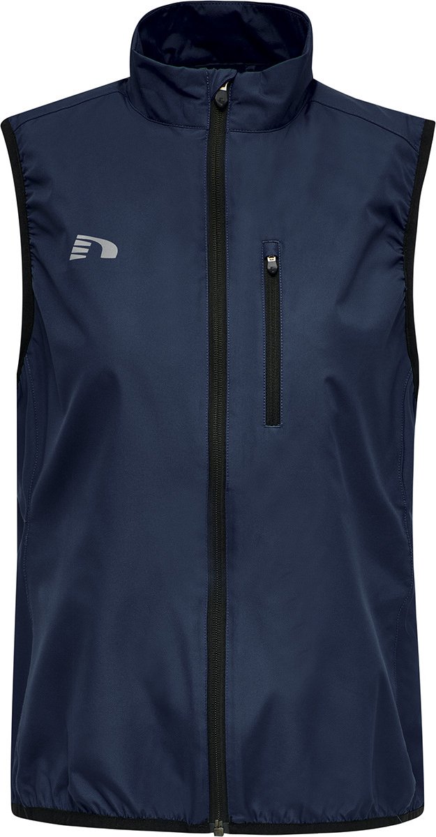 Newline Damen Trainingsjacke Women’S Core Gilet Iris Zwart