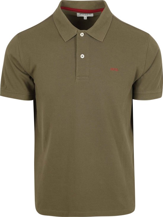 McGregor Piqué Polo Olijfgroen - Maat XL - Heren
