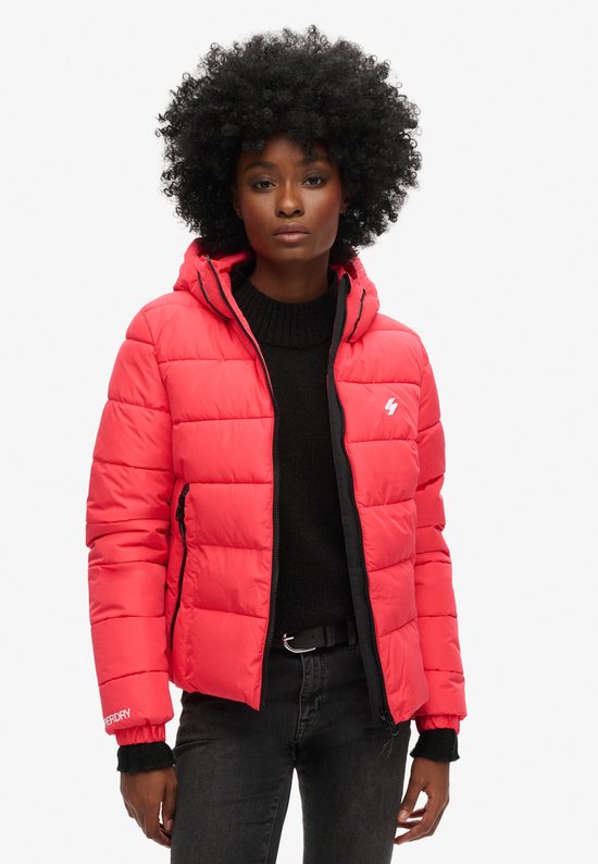 Veste Parka Chaude Femme Superdry Doudoune à Capuche Femme
