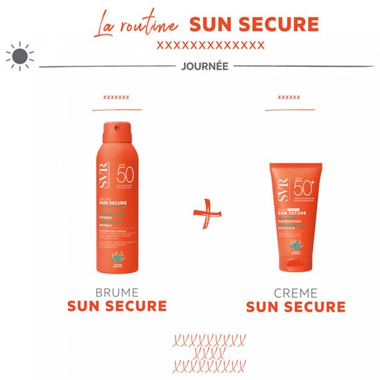 SVR Crème Sun Secure Biodégradable Hydratant van Merkloos — afbeelding 2