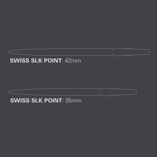 Target Swiss Points SLK Silver Luke Littler 42 mm van Target — afbeelding 3