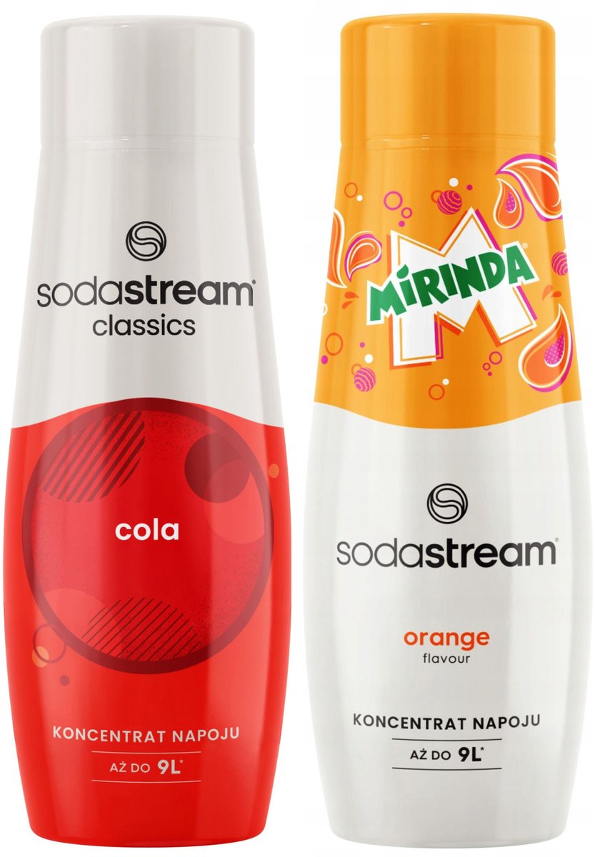 SodaStream - Concentraten Set - Cola + Mirinda - 440ml