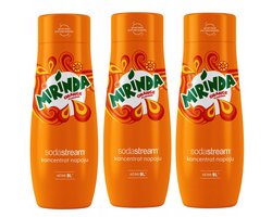 Sodastream Mirinda Set - Concentraten - 3 Stuks - 440ml - Milieuvriendelijk