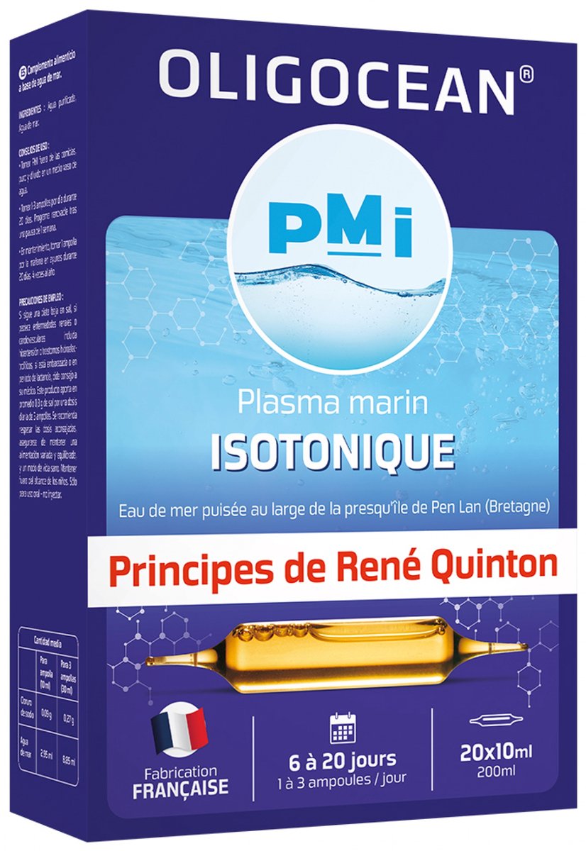 Goedkoopste Oligocean Isotoon Marien Plasma 20 Ampullen