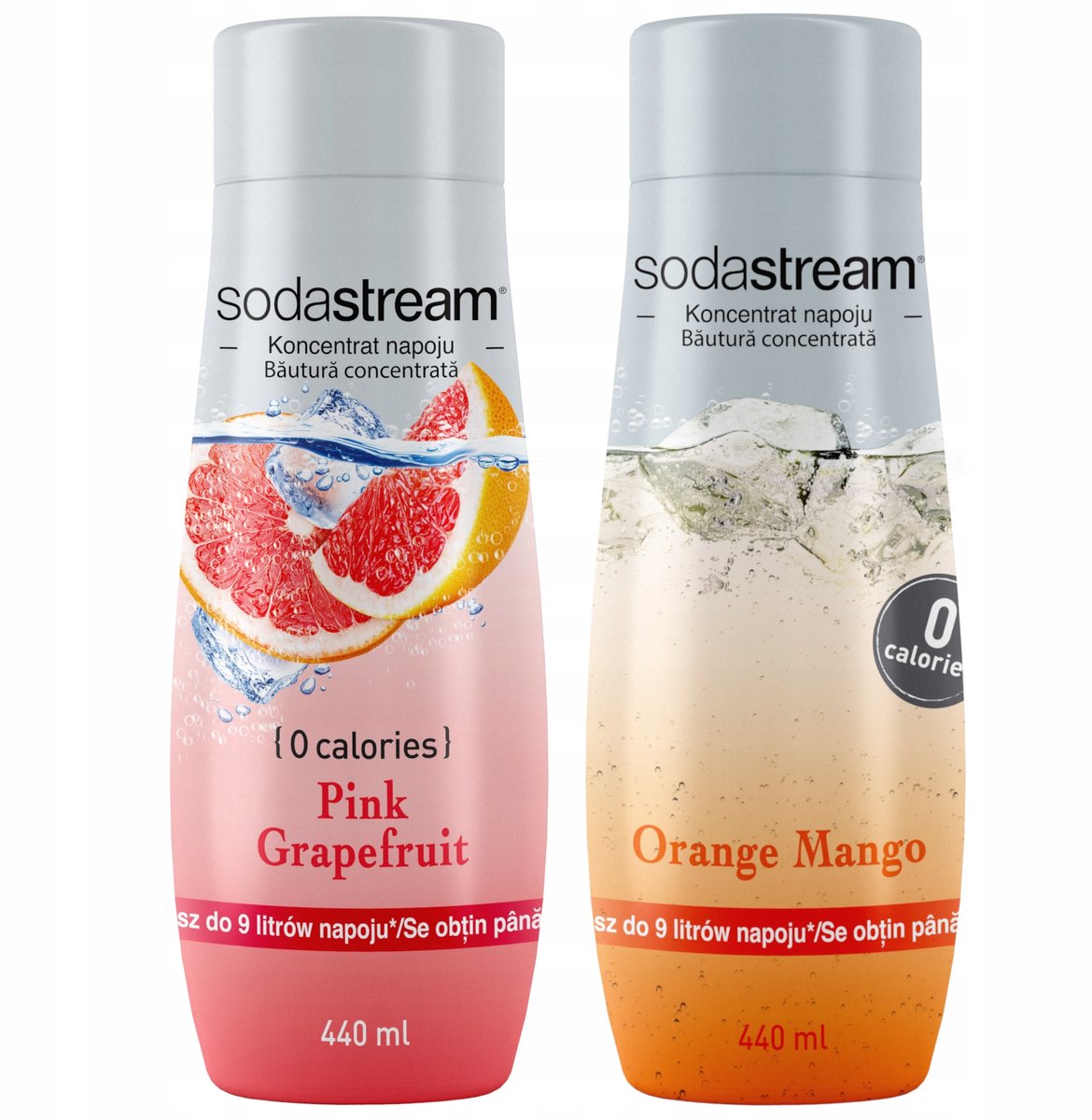SodaStream Grapefruit+Orange-Mango - Concentraten Set - 440ml