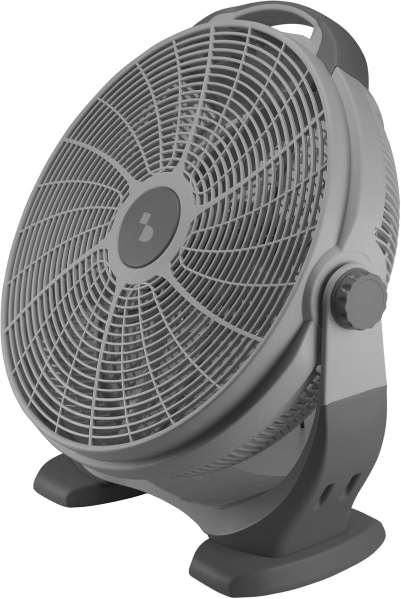 Vloerventilator 100W met 5 Bladen en 3 Snelheden - Ideaal voor Binnen en Buiten