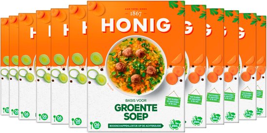 Honig Maaltijdmix voor Groentesoep 12 x 50 g