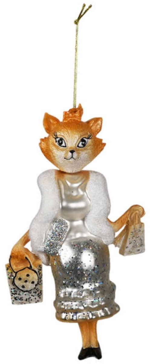 Katdootje - Kerstbal - Catlady