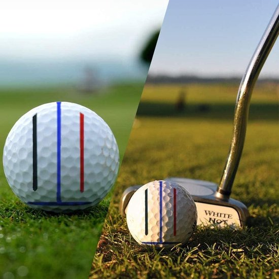 Line Marker, Line Liner, Alignment Tool en Marker Pen voor Golfballen — afbeelding 4