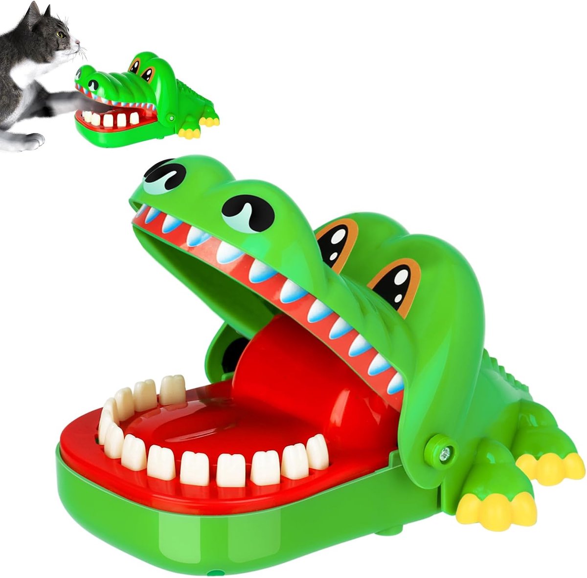 Klein Krokodil Tanden Spel voor Kinderen - Hilarisch Familie Spel voor 1-4 Spelers