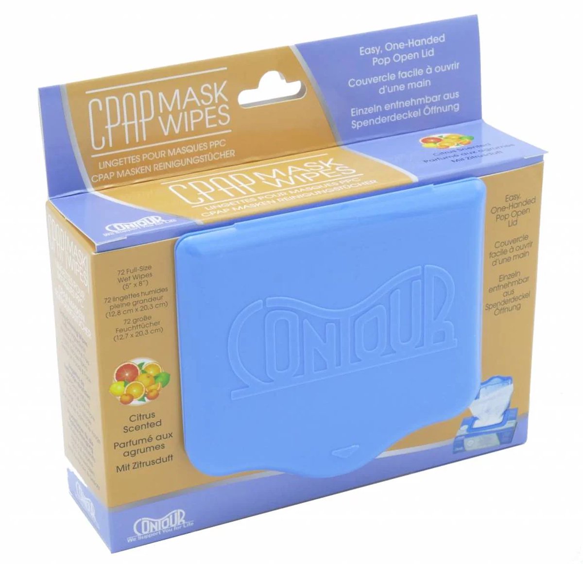 Contour CPAP Mask Wipes