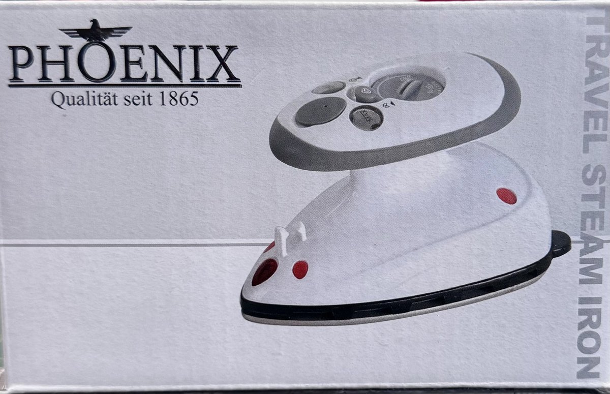 Phoenix Mini Stoomstrijkijzer thumbnail 5
