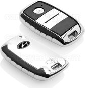 Hyundai Key Cover - Chrome / Housse de clé en TPU / Housse de protection pour clé de voiture