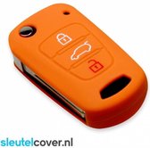 Hyundai SleutelCover - Oranje / Silicone sleutelhoesje / beschermhoesje autosleutel