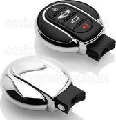 Mini SleutelCover - Chroom / TPU sleutelhoesje / beschermhoesje autosleutel