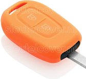 Dacia SleutelCover - Oranje / Silicone sleutelhoesje / beschermhoesje autosleutel